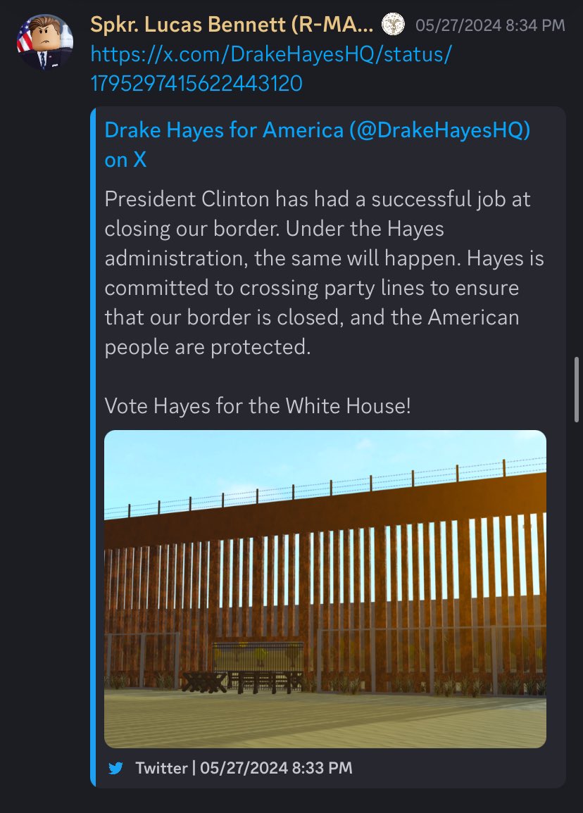 BRUS_POTUS's tweet photo. The Governor of Texas has NEVER requested aid or support on our Southern Border. 

The Department of Homeland Security, The Speaker of the House, have all reported our Border is functional, yet many of your Republican colleagues contradict me and claim it’s not working. https://t.co/U1QC1a7dg8