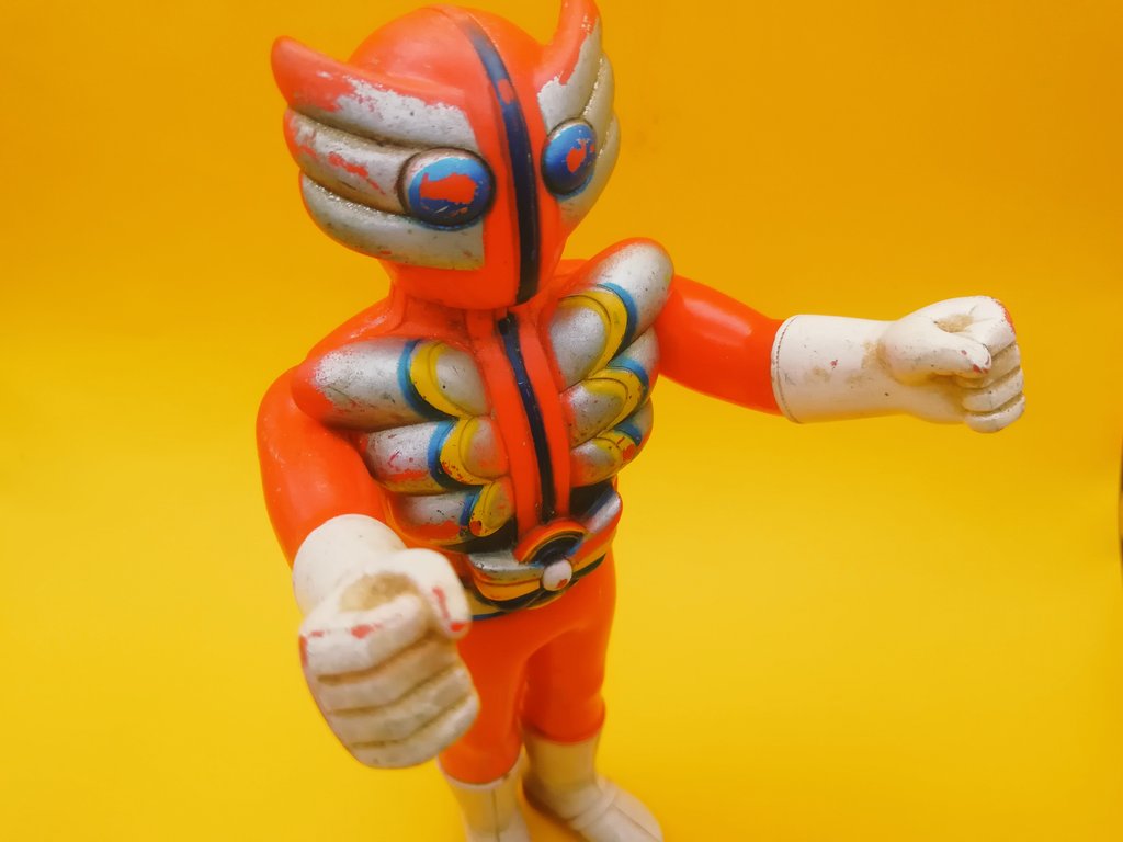 希少　超神　バシャーン　ズシーン　ブルマァク　当時物　ソフビ　石森プロ　タカトク 希少 超神 バシャーン ズシーン ブルマァク 当時物 ソフビ 石森プロ