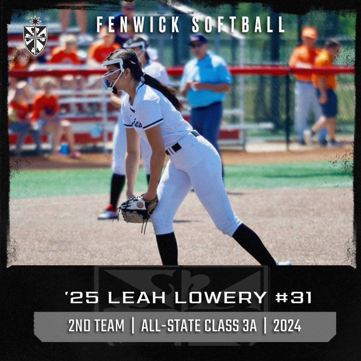 FriarSoftball's tweet photo. Congratulations to Varsity Friar #31 Leah Lowery ‘25. Selected 2nd Team 3A All-State by the ICA‼️Cannot wait to see what you do next year, LL Spins!!🫵🏽🫡 @lelowery20 #IHSA https://t.co/L6S8KW7iyc