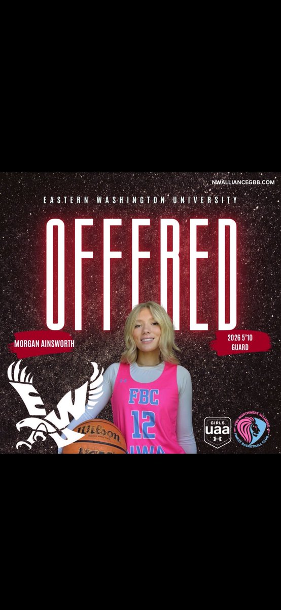 Thanks for the offer coach Gleason!!! Super excited to learn more about EWU. You guys have built a strong Big Sky program.