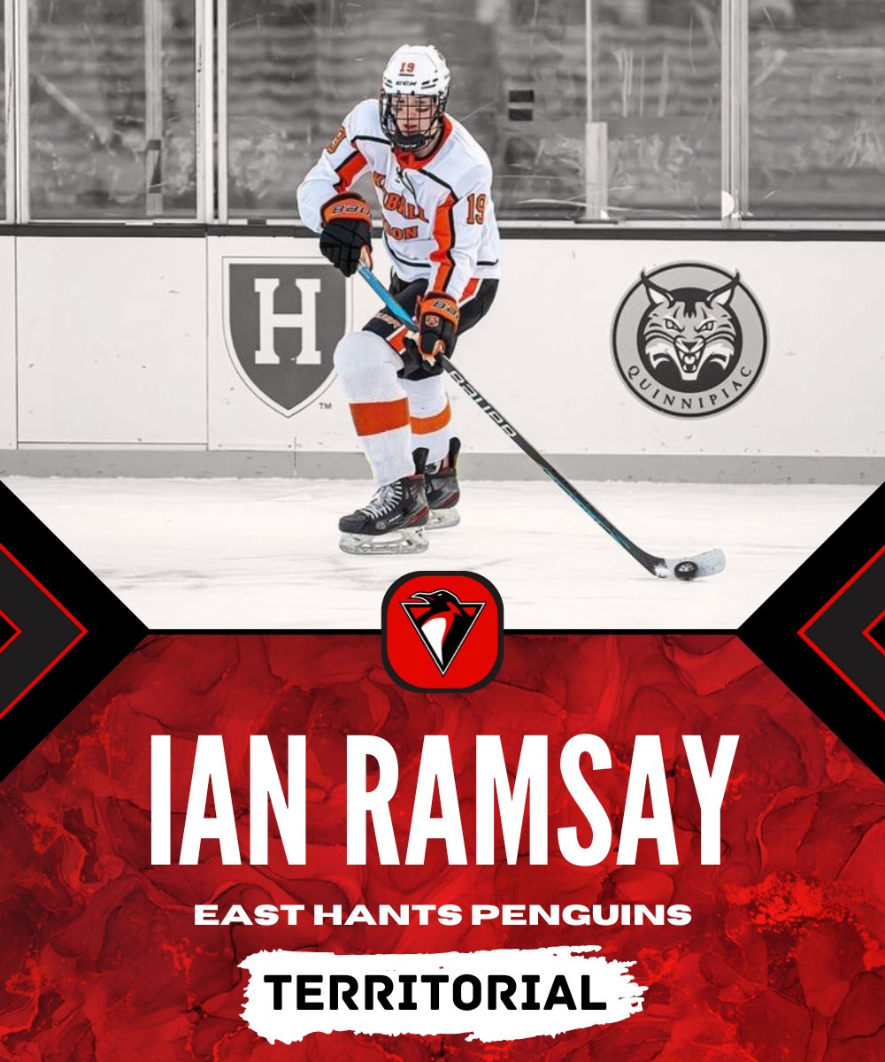 JrBPenguins's tweet photo. With our 2024 territorial picks, we have selected 2006 born Defenceman Ian Ramsay and 2007 born Forward Ethan Hines! Welcome to #TheIgloo boys 🐧🚨🏒 #pEHns #PaintItRed https://t.co/CdS7x8z0jL