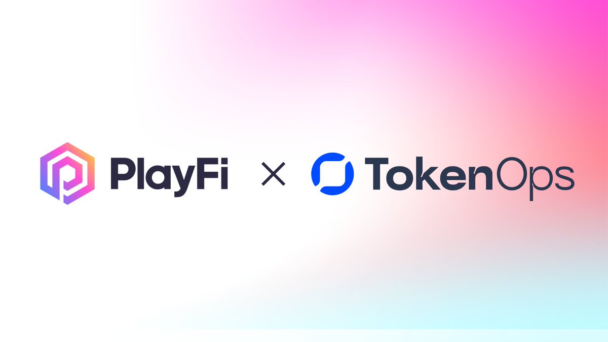 PlayFi x <a href="/TokenOps_xyz/">TokenOps.xyz</a> 

We are excited to announce a new partnership between TokenOps and PlayFi, uniting two innovative forces in the blockchain space. 

Learn More 🧵👇