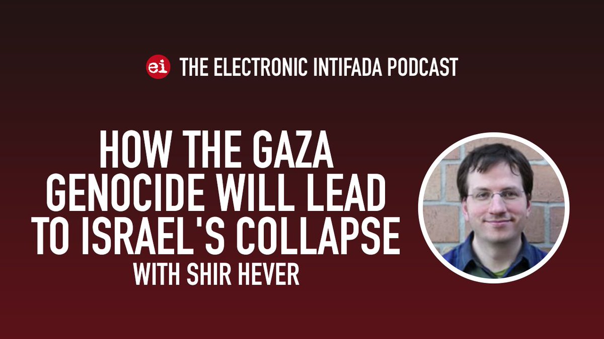 "What we have is a collapse of Israeli society. It is a social collapse. It’s also psychological collapse, [and] it has to do with the fact that Israelis have lost connection with reality," says political economist Shir Hever bit.ly/45lrM00