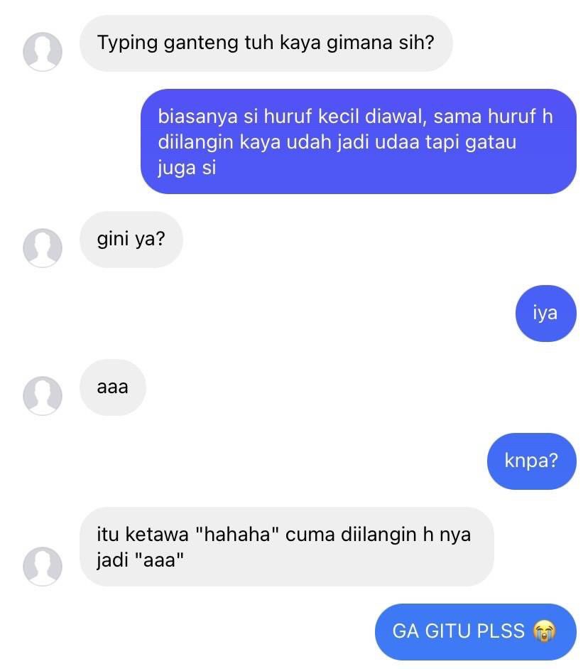 Chat netizen kocak kocak banget😭😭

.