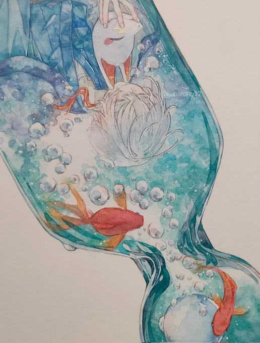#暑いのでひやっとする絵を貼る 