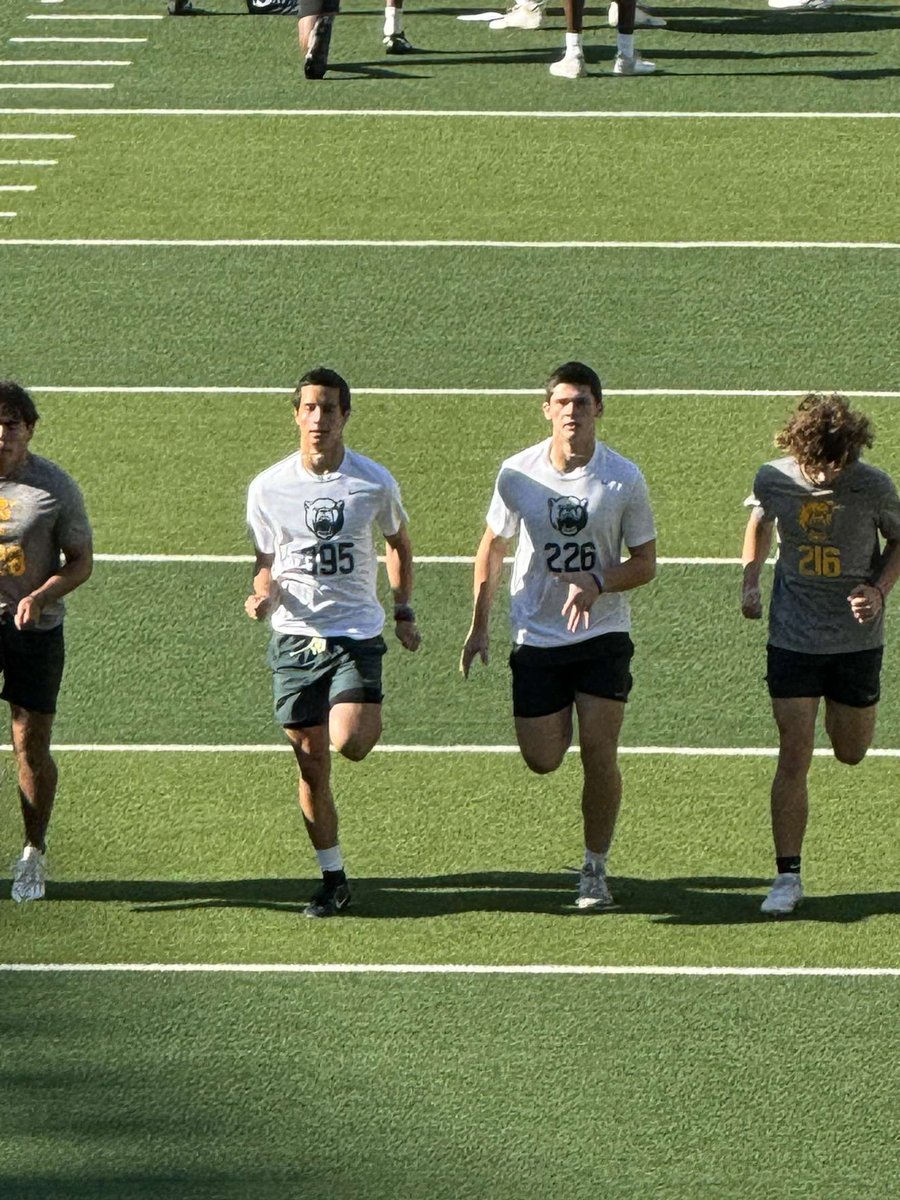 Attended Baylor University’s Football Camp on June 8th!
