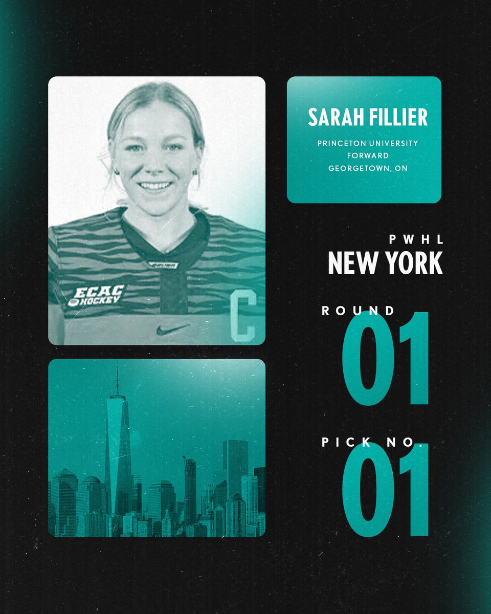 PWHL_NewYork's tweet photo. Welcome to New York, Sarah! https://t.co/MPqd4Dz9Yw