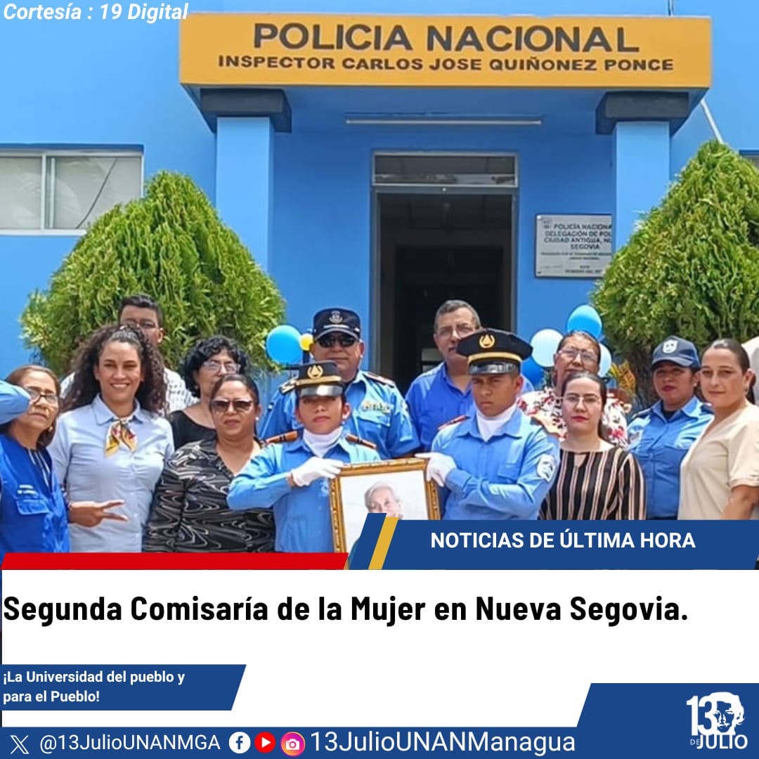 #SomosUNAN
#TodosJuntosAl4519
#ManaguaSandinista 

La seguridad es un derecho fundamental para nuestras familias!
