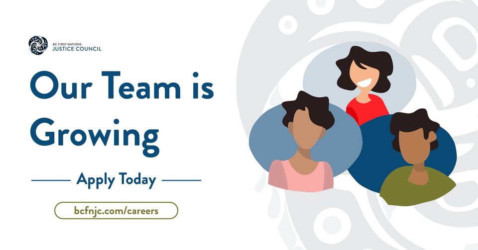 We're looking for a dedicated Staff lawyer to join our Virtual Indigenous Justice Centre team!

Learn more about the position and apply today: secure.collage.co/jobs/bc-first-…

#BCFNJC #JoinOurTeam #CareerOpportunity #MakeAnImpact #ApplyNow
