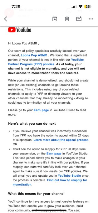 I&rsquo;m going to be creating a new YouTube as this one has been suspended for ??? I don&rsquo;t know 🤷&zwj;♀️ YouTube<a href="/tag/christmas"class="tags"><span>#christmas</span></a><a href="/tag/looner"class="tags"><span>#looner</span></a>
