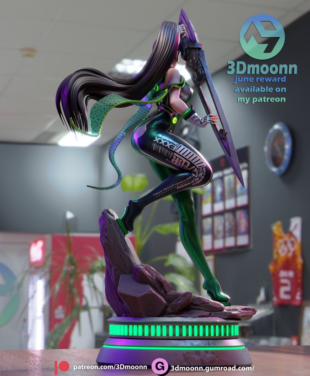 3d_moonn's tweet photo. eve stellar blade available on my patreon during the month of June https://t.co/7uAkORXIUZ 

#stellarblade #eve #stl #3d #render #blender https://t.co/QnFNEUfJO1