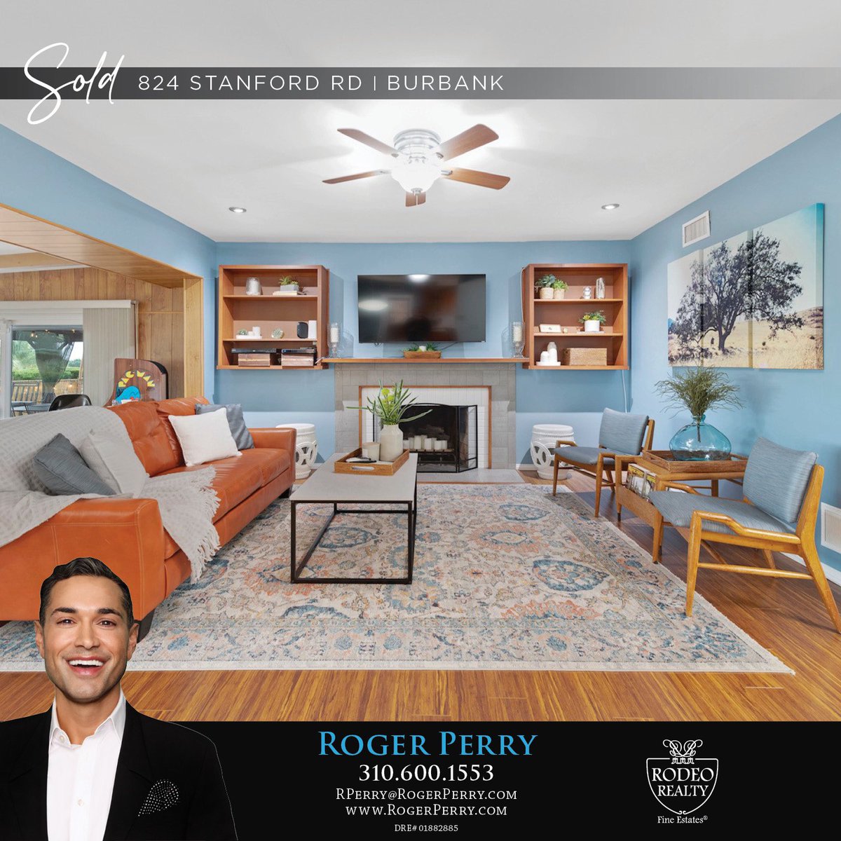 RogerPerryLA's tweet image. SOLD!!!

824 Stanford Rd • Burbank

4 beds • 2.5 baths • 2,666 sq ft • 6,886 sq ft lot

Fabulous Mid-Century VIEW Home in PRIME Burbank! 

#InEscrow #sold #realestate #realtor #luxurylifestyle #luxuryhomes #luxuryrealestate #losangeles #belair #hollywood #celebrityhomes