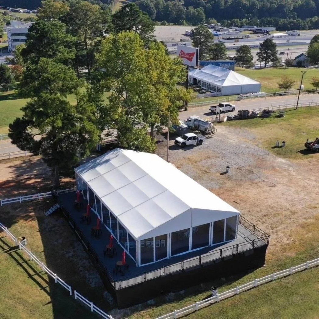 LosbergerUS's tweet photo. When it comes to quality, we're taking it to the next level 📶 Elevate your tenting game with Losberger De Boer. 

⛺️ Losberger De Boer 12m x 20m by @classictents

Flooring: @GraniteInd

#LosbergerDeBoer #losberger #tents  #structures #clearspan  #tentrentals #elevatedflooring https://t.co/e7SUG8BmH4