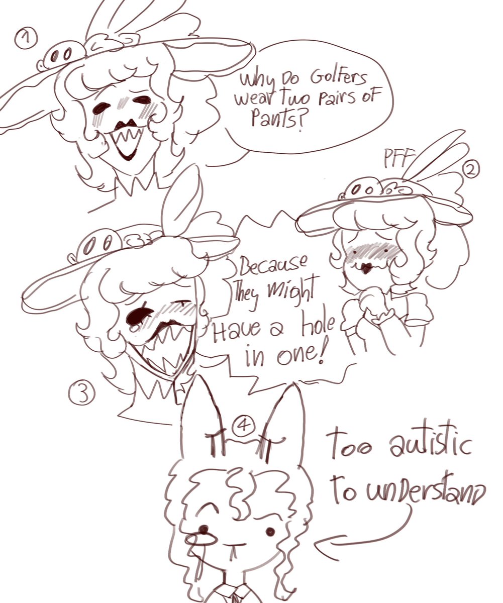 #radioroseweek2024 — Day 3 : Jokes

I just love autistic Alastor, leave me alone