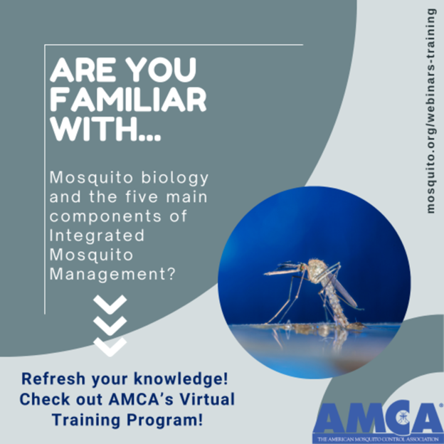 305Mosquito's tweet photo. Our friends at @AMCAmosquito have developed a "Best Practices for Integrated #Mosquito Management" virtual training program. Want to learn more or get a refresher? Click https://t.co/uv3ZbdEE3p to check it out and register now. #integratedmosquitomanagement #mosquitocontrol https://t.co/9k4KusFHlD