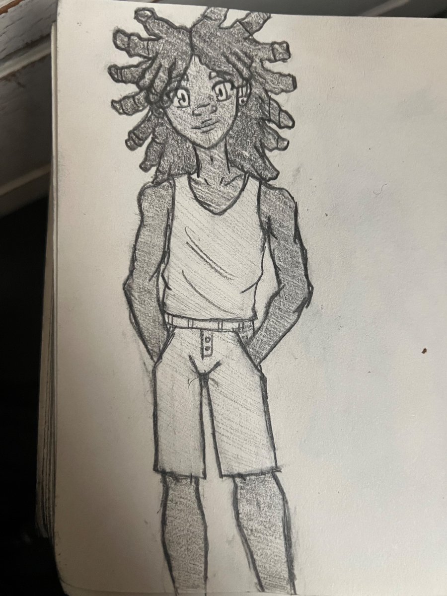 _izzie_arts_'s tweet photo. OC sketch, Andrew, who can control and summon fire from his palms :) https://t.co/hzsFYqIjeA