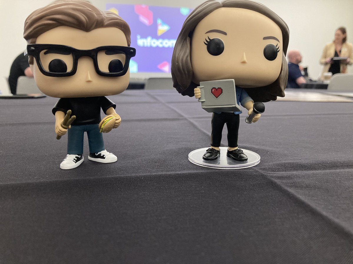brAVe_britt_'s tweet image. First #TinyAVPeeps photo of #Infocomm24 at the @HETMA_org Summit! 💚
@_AVAP