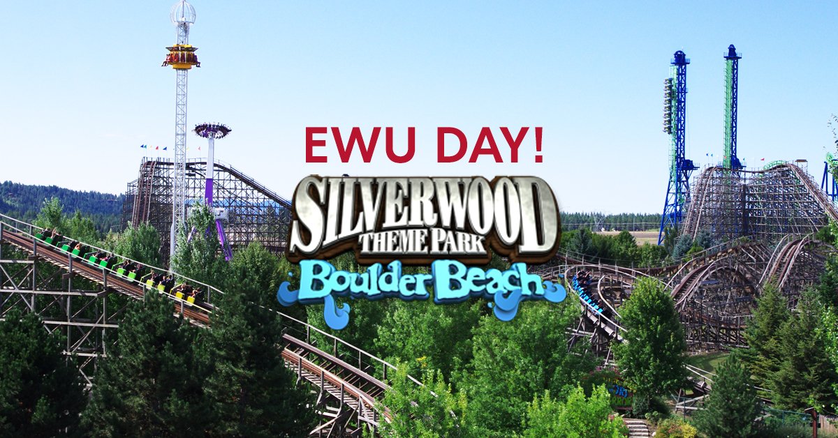 Join us for big rides, big slides, and big fun - Aug. 9 is EWU Day at Silverwood 2024! Get your tickets today!

Tickets: EWUDayatSilverwood24.eventbrite.com