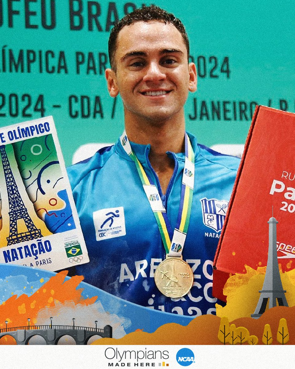 2024 Olympian for Brazil &amp; former <a href="/LouisvilleSD/">Louisville Swim & Dive</a> swimmer Nick Albiero's career has always been about contributing to something larger than himself. 🏊‍♂️

Learn more about his purpose in &amp; out of the pool ahead of the #ParisGames ➡️ on.ncaa.com/albiero

#OlympiansMadeHere x