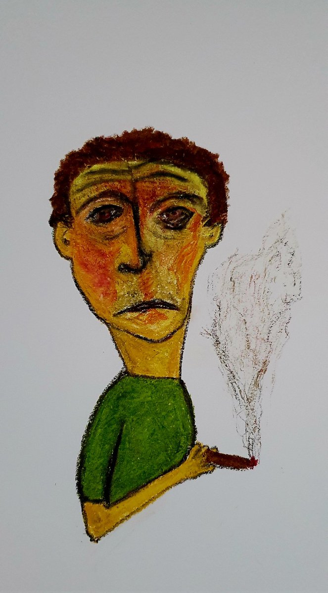 ian2455's tweet photo. Characters in my head @albanygallery @walesartists @Welsh_art @jerrysaltz @trauagar @Alan_Measles @art https://t.co/jhZJAMWjgQ