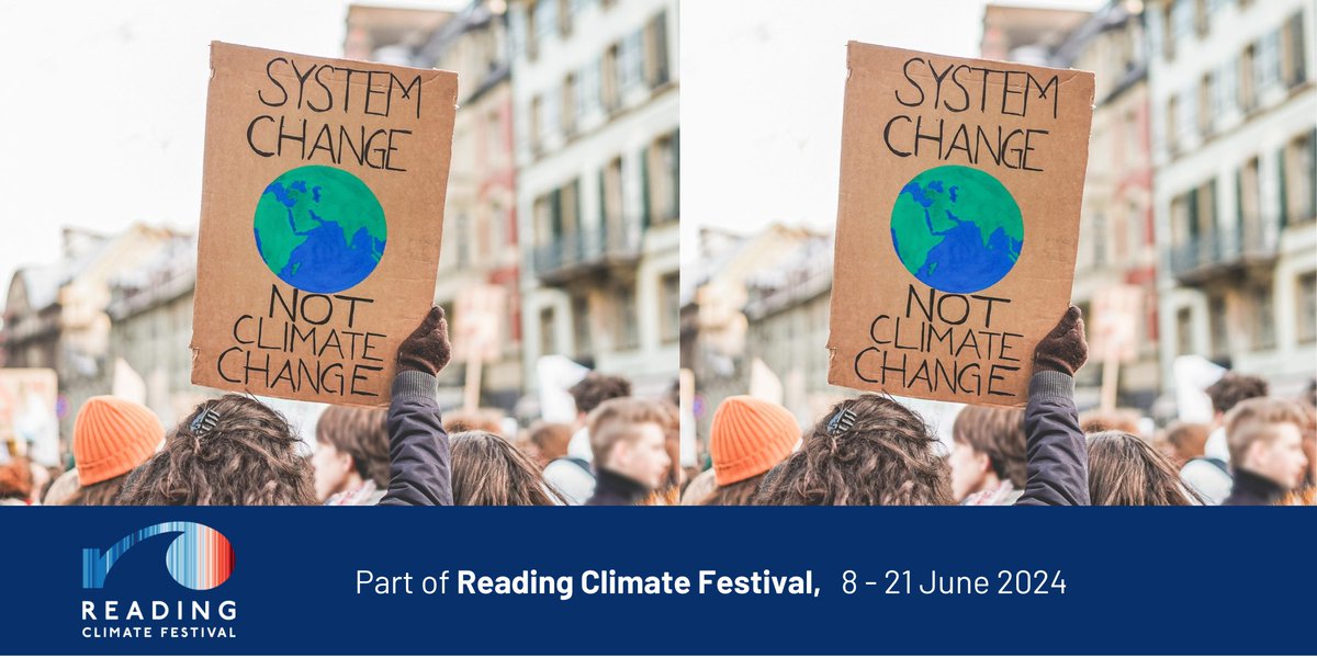 Campaigns to Change Systems:
Webinar with Reading-based campaigning groups: Reading Friends of the Earth; Global Justice Reading; Berkshire Greenpeace; XR Reading.

Tuesday June 11th - 18:30 to 19:45. Please book to join in at eventbrite.co.uk/e/874007498957…