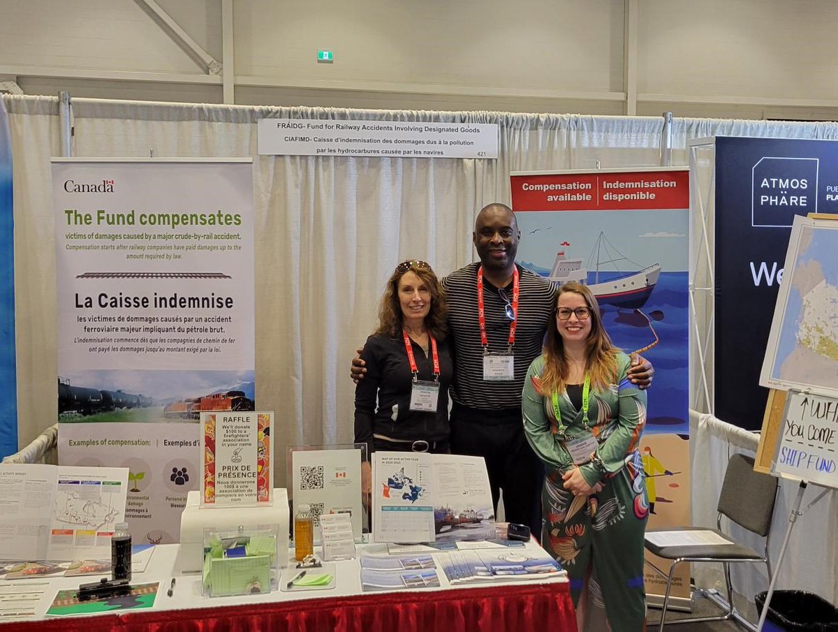 NavireRailCAN's tweet photo. C'est bouclé ! Une semaine pleine de conférences et une présentation a fini.
Un grand merci à @Camalink, @ERACanada et @ReseauFCM de nous avoir accueillis et de nous avoir mis en contact avec tant de leaders municipaux et de services d'urgence !
#FCM2024CA #ACAM24 #DGEMconf https://t.co/njGiCkoT3y
