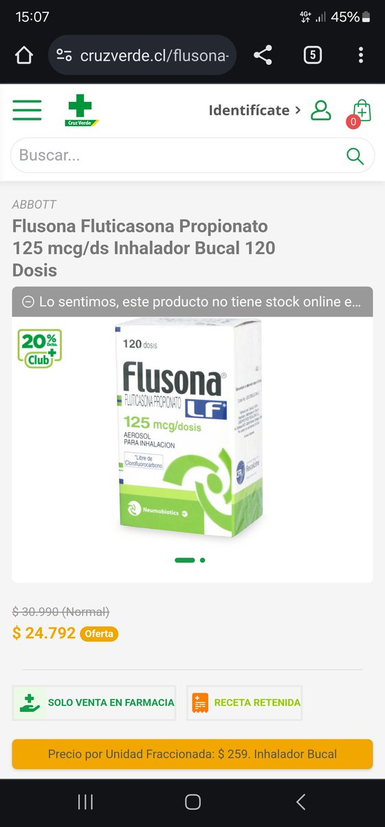 rodrigo410's tweet photo. Acabo de comprar un medicamento en para mi hijo[FLUSONA]

Precio Cruz Verde: 24.792
Precio Farm.Pooular : 2.205

Esto es lo que les duele,por esto tienen encerrado a @danieljadue 

#JadueNoEstaSolo
#LeCreoAJadue
#PaisQl https://t.co/JDpOuOPzee
