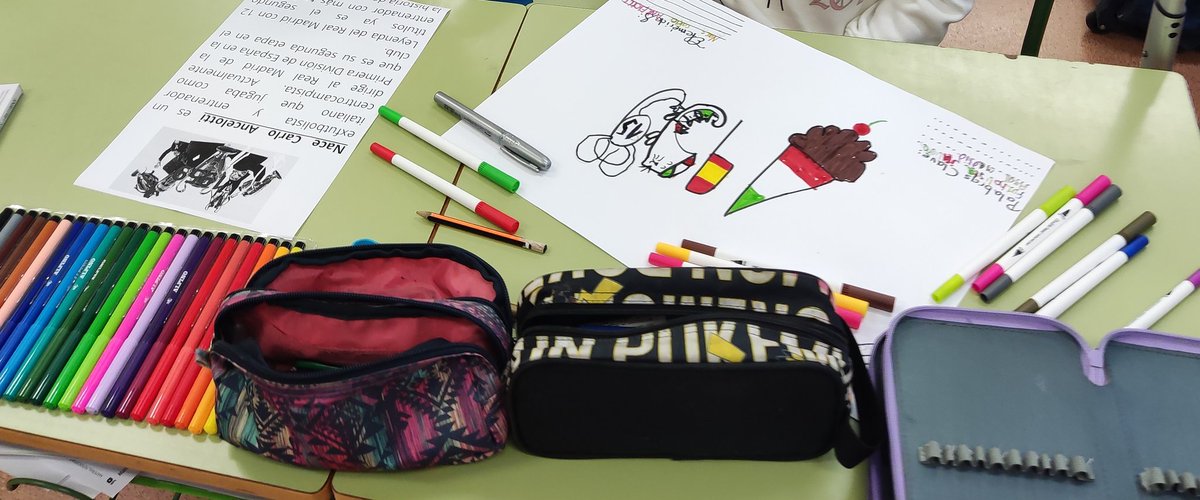 blancanamero's tweet photo. Taller creativo #TalDíaComoHoy...construyendo una línea del tiempo del #10Junio #CienciasSocusles ,#2Primaria. Dinámica #ThereIsNotANumber https://t.co/xpUe7D9u9k