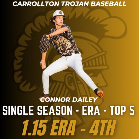 TXBaseballRanch's tweet photo. Congratulations to @ConnorDailey13 on being selected First Team All-Region and posting a Top 5 ERA! #KeepClimbing, Connor! #RanchFamily https://t.co/n2f1on1cSc
