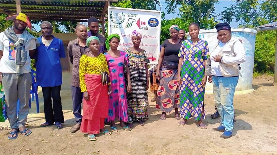 FspdRdc's tweet image. Dans le cadre du projet Voix  et Leadership des Femmes , financé par les affaires Mondiales Canada, exécuté par  le Centre Carter,  ce samedi 8/06/2024. L'ONGDH  Femmes Solidaires pour la Paix et le Développement "FSPD" a organisé  une mission de suivi des activités  sur  terrain