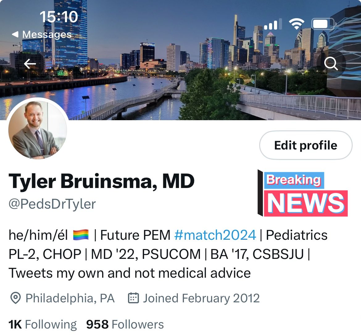 Tyler Bruinsma, MD tweet media