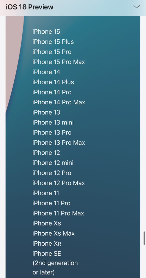 CollectorofApp1's tweet photo. Looks like I was right; ever device that supports iOS 17 got iOS 17, but this will be the last version to support the iPhone XR, XS and XS max. I’ll be testing it on the iPhone XR, 13 and iPad 10th generation https://t.co/MOhpxX6JCs