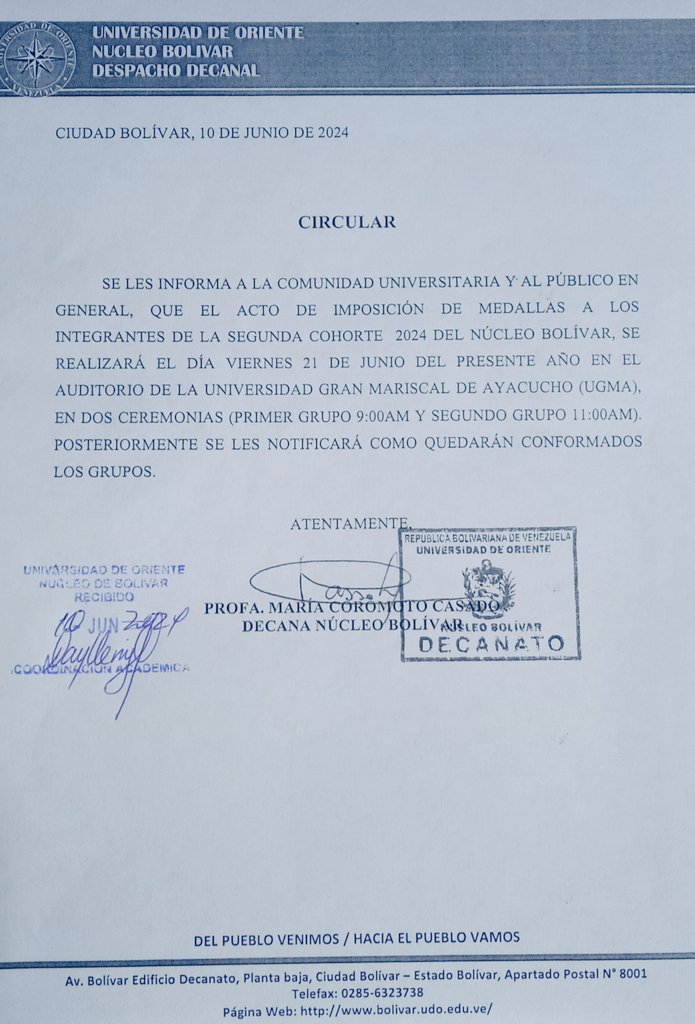 🚨 ATENCIÓN GRADUANDOS🚨
            II COHORTE 2024, 
#CoordAcadBol