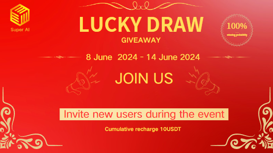 hizon_harry's tweet photo. 🚨 Super AI lucky draw is in full swing! 🚨

Less than 5 days left, hurry up and participate! Prizes include:
💵 Cash rewards: 2 USDT & 55 USDT
🤖 Technology Pioneer: Robot 4.0.0 version & crowdfunding product 1A
🎁 Exquisite peripherals: 100 USDT clothes, water cups, etc.
🏆 Ultimate Prize: Robot 4.1.0 Experience Card, iPhone 15, Tesla Pickup!

📅 Event time: June 8 to June 14
🔗 https://t.co/N51qNESAVY

Hurry up and win the luxury prize! Good luck! 🎉 #SuperAI #LuckyDraw #WinPrizes