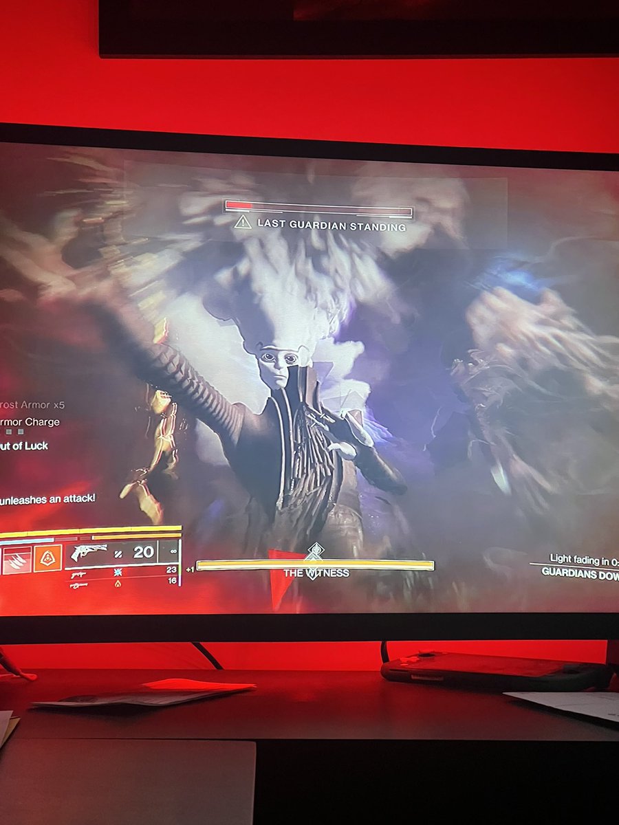 GernaderJake's tweet photo. Had a viewer send me this. 

The Witness looks so ridiculous with a mouth I don’t know why 🤣 https://t.co/3Vuau493Xo