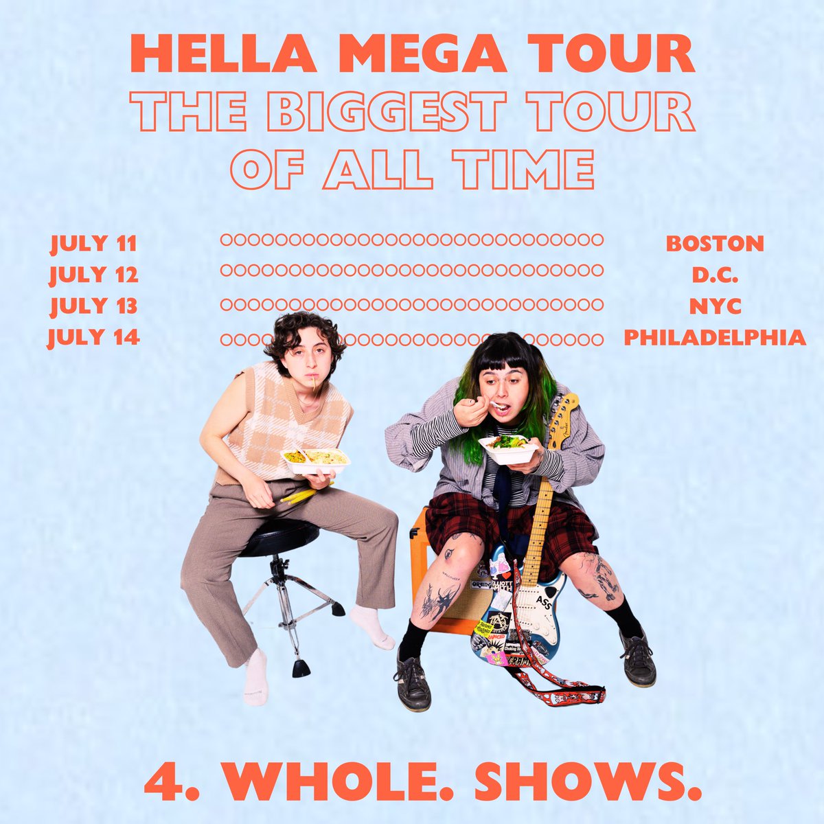 she hella on my mega til i tour