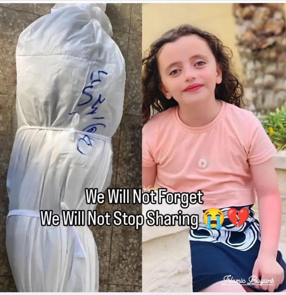 هذه الطفلة الجميلة قتلتها اسرائيل النازية بوحشية