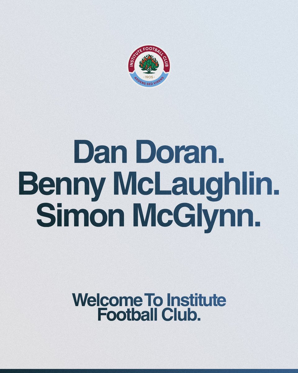 Institute Football Club tweet media