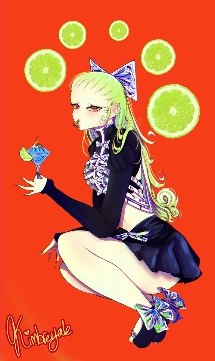 Kimbreyale's tweet photo. Carolime (see what I did there ;)?) #csp #animeartstyle https://t.co/AGBBVhsc3G