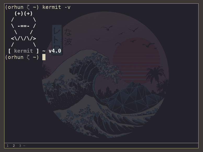 orhundev's tweet image. I released the new version of one of my oldest projects!

🐸 kermit: A froggy terminal emulator.

🐸 Not written in Rust - don't *frog* out.

🎨 Supports tabs and customization.

⭐ GitHub: github.com/orhun/kermit

#terminal #emulator #opensource #release #project #linux #vte