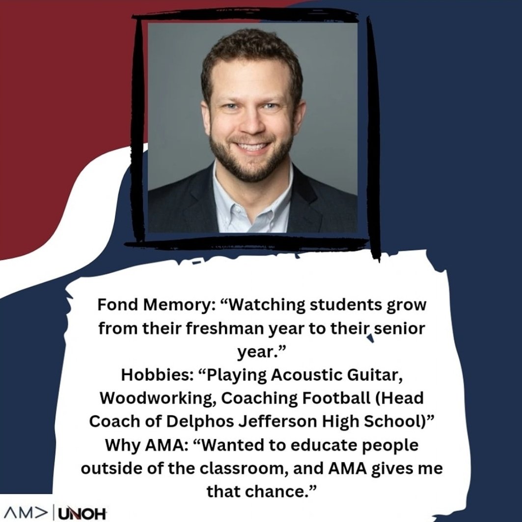 🌟 Introducing Allan Pohlman, one of our AMA advisors! 🚀 Professor Pohlman's phenomenal leadership and strong expertise have given our AMA group many chances of success. Let's all thank Professor Pohlman for everything he's done for us! 🌟  #LeadershipExcellence #AMA