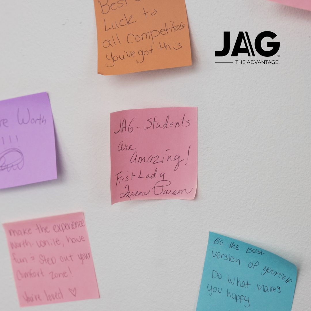 JAGnational's tweet photo. Throwback to the sweet message from First Lady Teresa Parson of Missouri at NCDC 2024! 💙 

#quote #note #sweet #throwback https://t.co/e2d6aOZ4cN