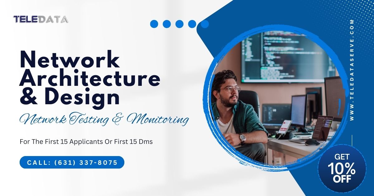 Teledataserve1's tweet image. 🌐 Elevate your network game with cutting-edge architecture and design! 🚀 Be among the first 15 to inquire or DM us for exclusive 10% off! Don&apos;t miss out, dial (631) 337-8075 or visit teledataserve.com 
#NetworkArchitecture #TechUpgrade