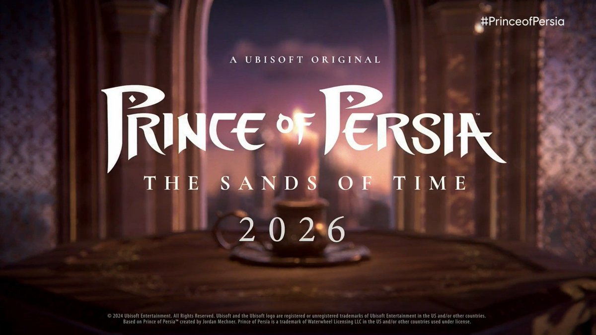 SomethingGeek's tweet photo. Prince of Persia: The Sands of Time Remake 2026'da çıkacak.#UbiForward
https://t.co/NMhhHxEjeV https://t.co/aW2Hom0wIC