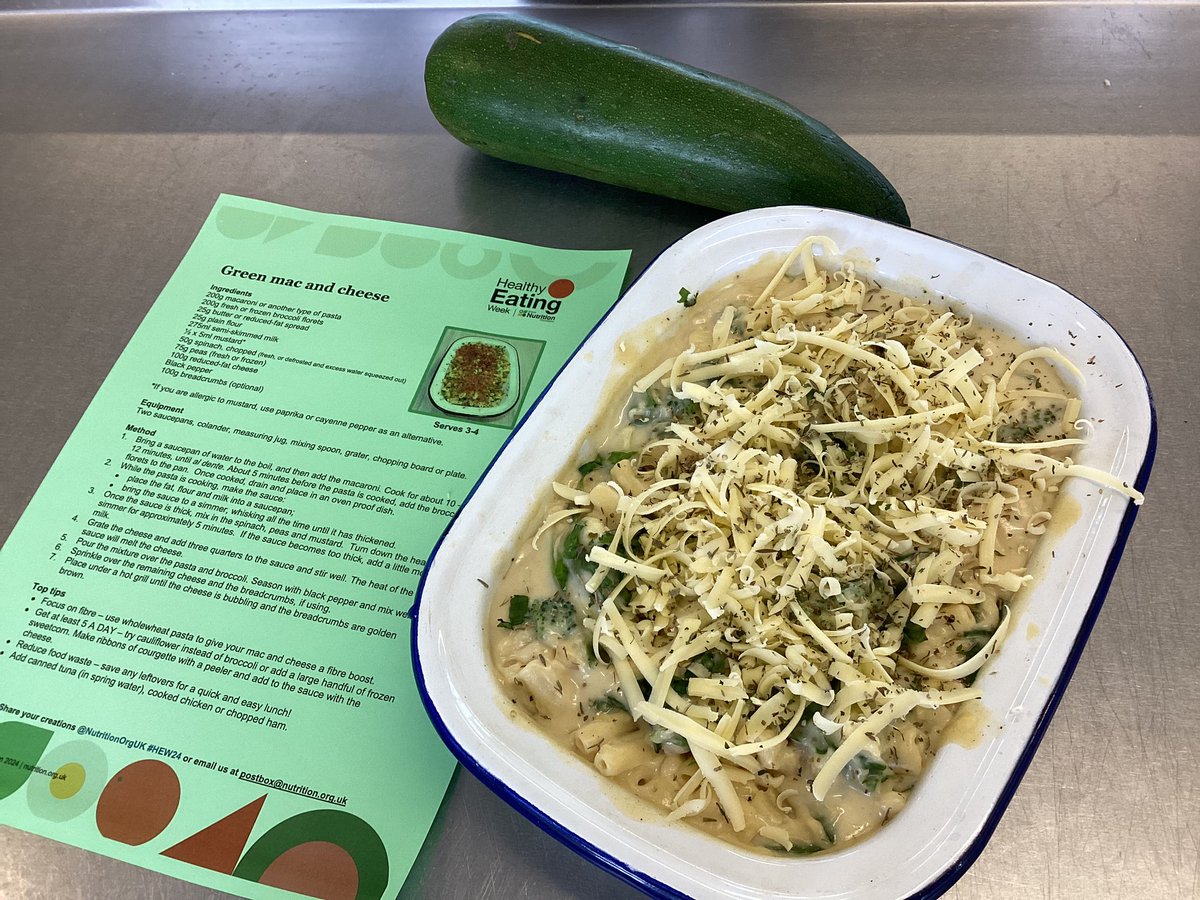 Clare Thomas (@ivanhoefood) on Twitter photo The first day of The British Nutrition Foundation’s Healthy Eating week saw us discussing and demonstrating how we could ‘give it a go’ by adding additional vegetables into traditional dishes such as mac and cheese to increase our intake of nutrients 🧀🥦🫛 <a href="/NutritionOrgUK/">British Nutrition Foundation</a> #HEW The first day of The British Nutrition Foundation’s Healthy Eating week saw us discussing and demonstrating how we could ‘give it a go’ by adding additional vegetables into traditional dishes such as mac and cheese to increase our intake of nutrients 🧀🥦🫛 <a href="/NutritionOrgUK/">British Nutrition Foundation</a> #HEW