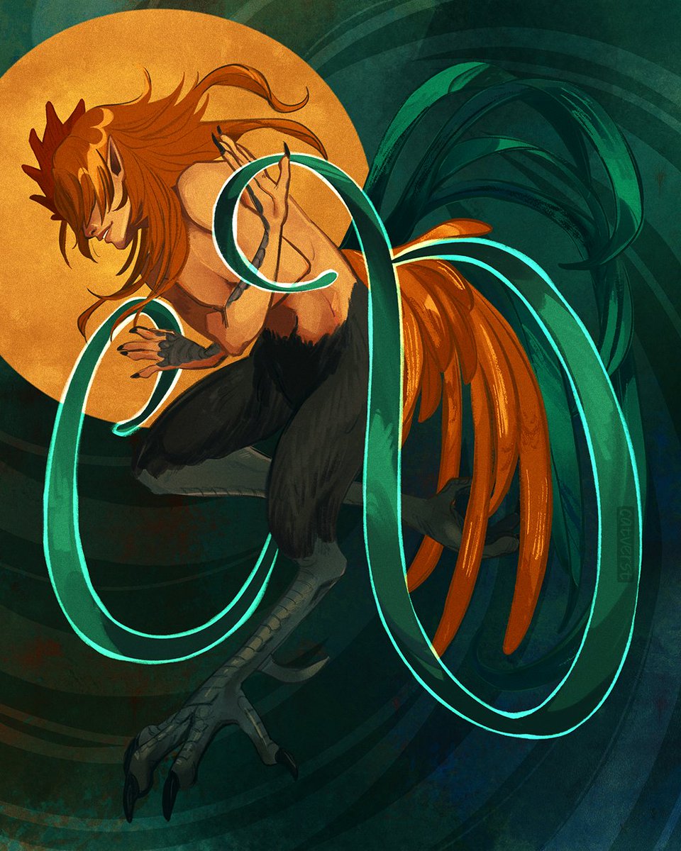 catverst's tweet photo. the phoenix 🔥 https://t.co/RxHMAw21gg