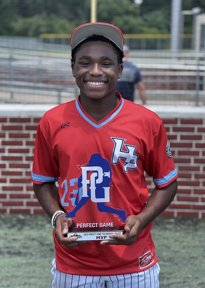 2024 15U PG National Select Championship
🏆 Dallas Tigers - Beavan/Killian
🥈 HP 2027 Morris
🥉 Banditos 2027 Rowland
🥉 Scorpions Team Easton
🏅 MVPlayer - Clyde Williams III
🏅 MVPicther - Blake Linn