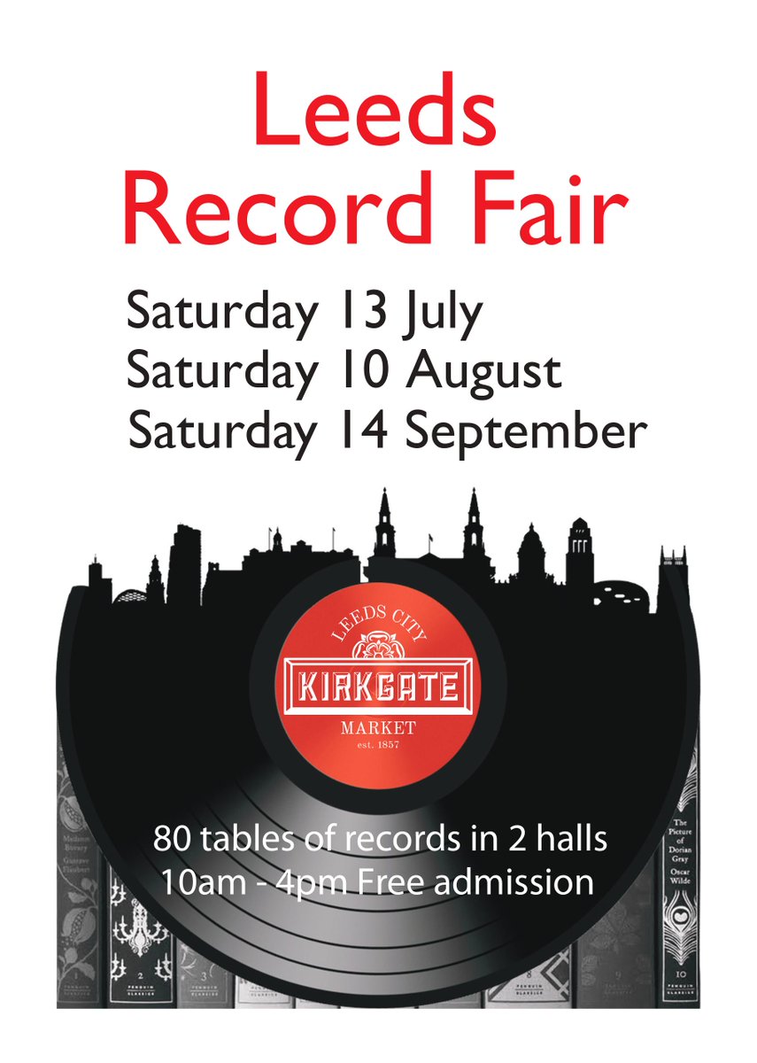 Thanks to everyone who came to Saturday's fair. The next one on 13th July is already fully booked with 85 tables in 2 halls. More info at leedsrecordfair.com