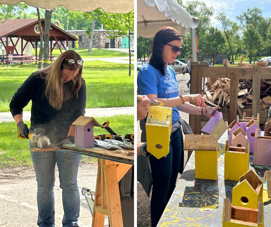 MidwestBank's tweet photo. The Trolls in DL are complete!
Thank you MWB employees for volunteering to help with this amazing project! Midwest Bank's contribution became the troll Alexa's Elixir.
Also, a huge thank you to Project 412 and Thomas Dambo and his crew!
#project412 #volunteer #thomasdambo https://t.co/c0oZnpHYcS