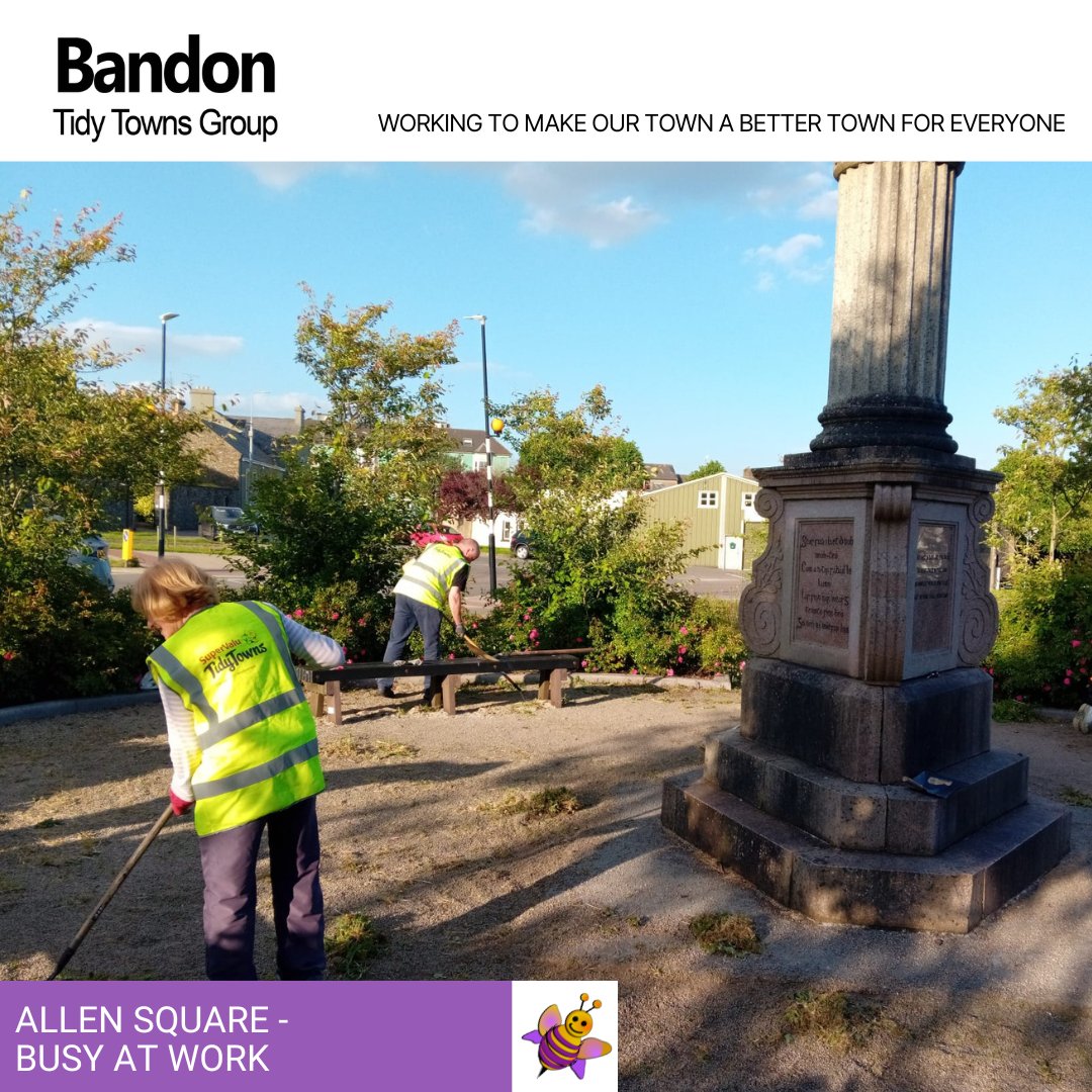 ttbandon's tweet photo. The work never stops!

Busy maintaining the Garden of Remembrance #Bandon

#TidyTowns #TidyTowns24 #TidyTownsIreland https://t.co/tQxbAoHRhp